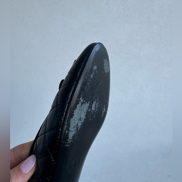 Chanel iconic Quilted Lambskin Ballet Flats - Picture 11 of 12